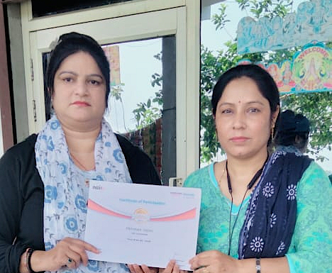 Village Women Complete Yuva AI for All Course, Earning Government Certificates in Artificial Intelligence