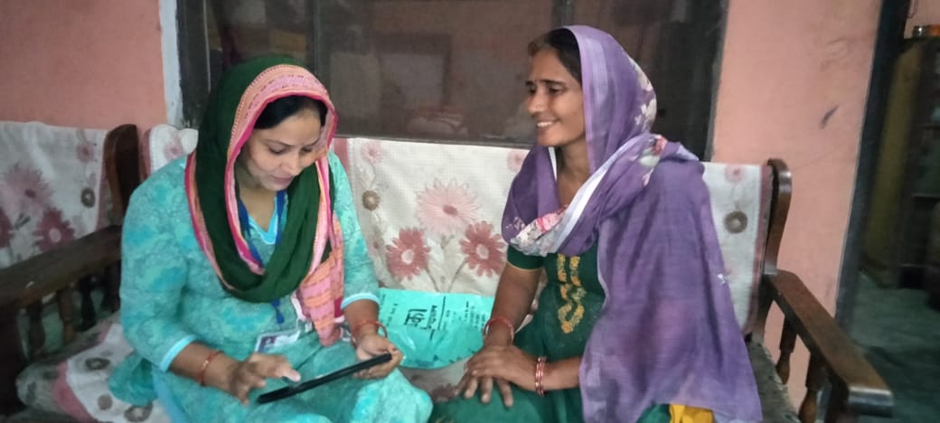 Survey Sakhi community engagement